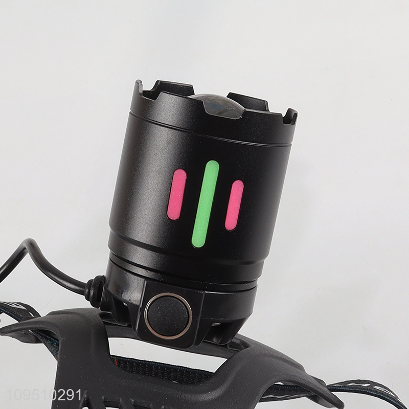 Wholesale type-c charging head lamp head lights