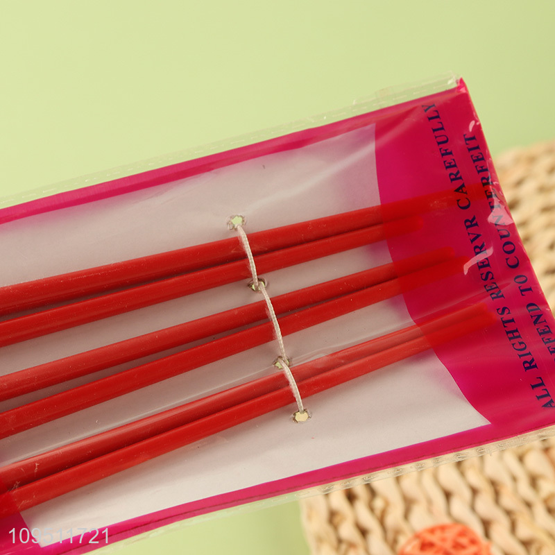 Good selling 6pcs nylon bristle oil painting brush set