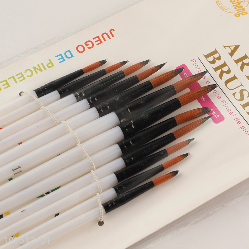 Good quality 12pcs oil painting brush art brush
