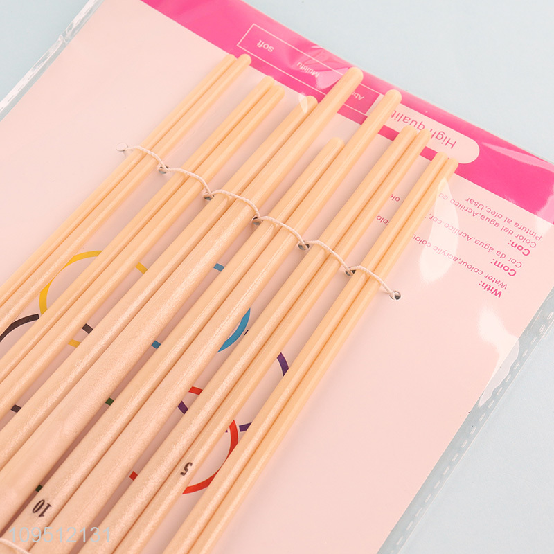 Factory price 12pcs oil painting brush set