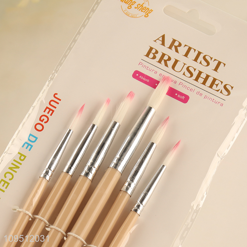 New product washable oil painting brush for art supplies