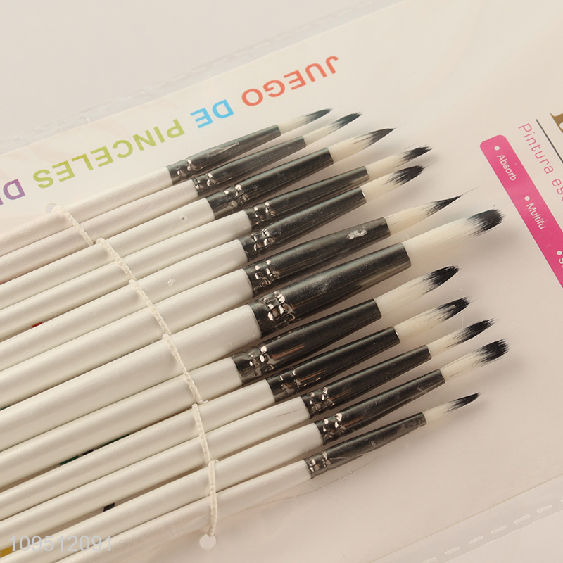 Good selling washable oil painting brush set