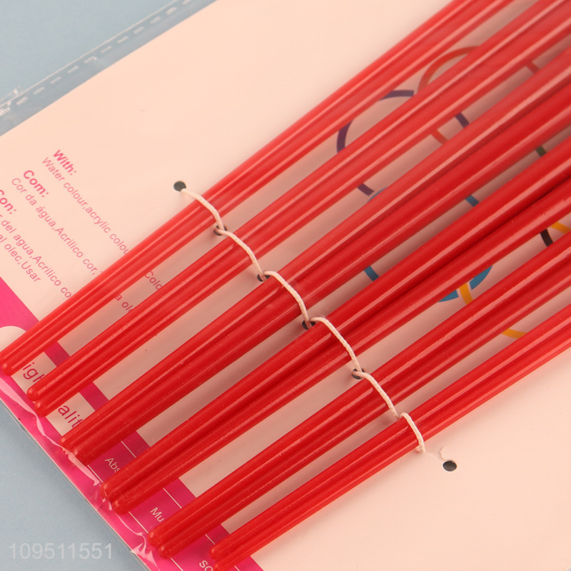 China products 12pieces art paint brushes for oil painting