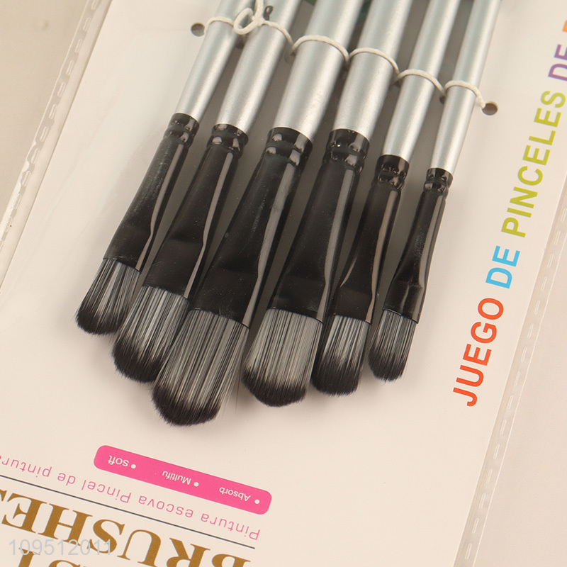 China factory art supplies oil painting brush set