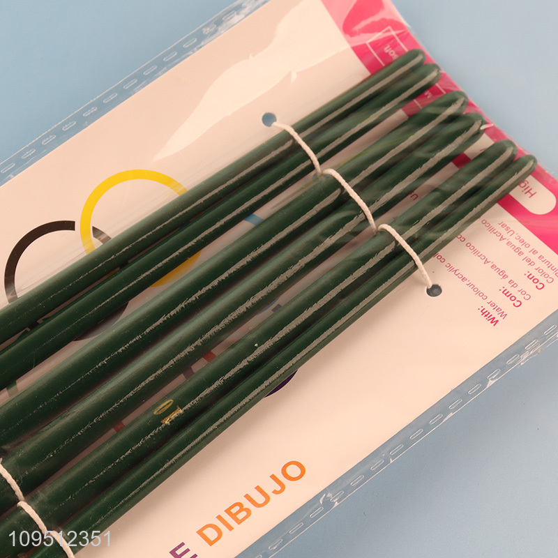 New arrival 6pcs washable oil painting brush set