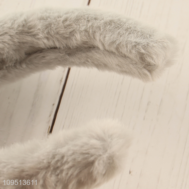 Good selling plush hair hoop hair decoration  wholesale