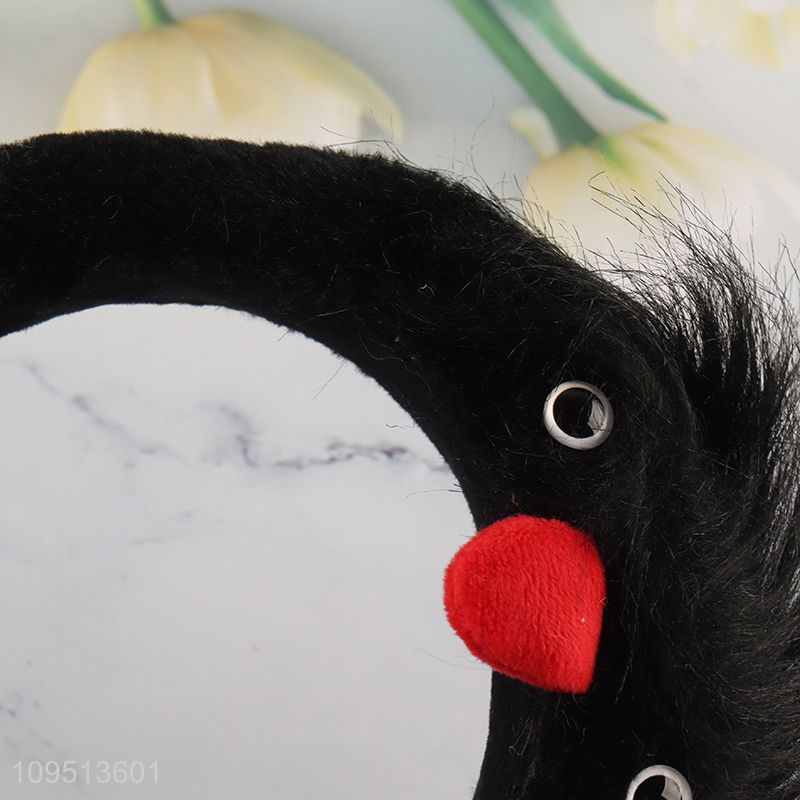 Top sale black hair hoop hair decoration wholesale