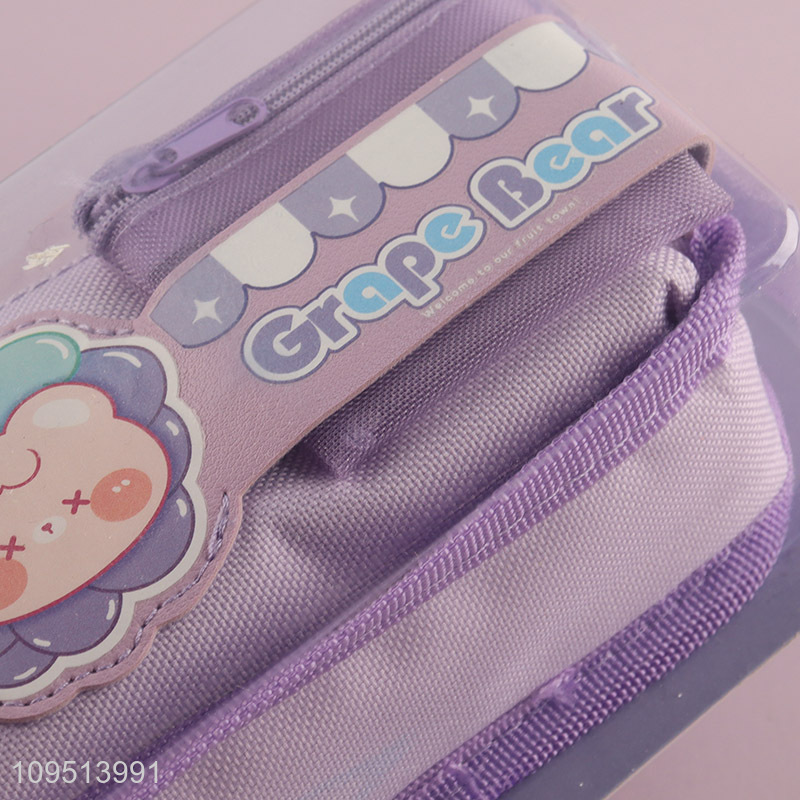 Good quality cartoon kids stationery pencil bag