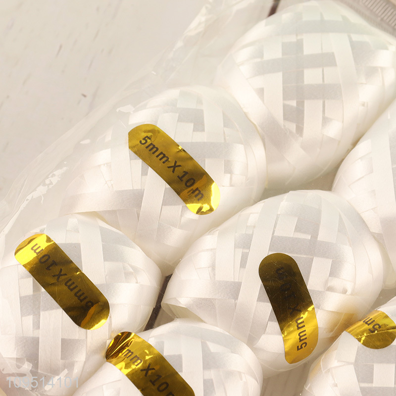 Hot sale 9pcs gift wrapping ribbon packaging ribbon