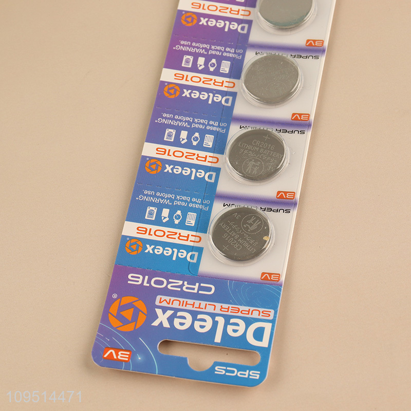 New arrival  professional cr2016 button lithium