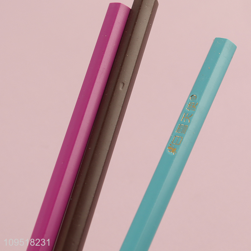 Hot items black barrel colored pencil set
