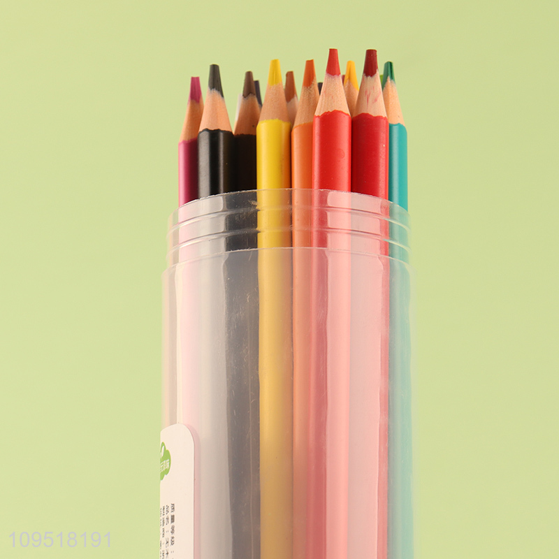 Factory supply kid erasable colored pencil set