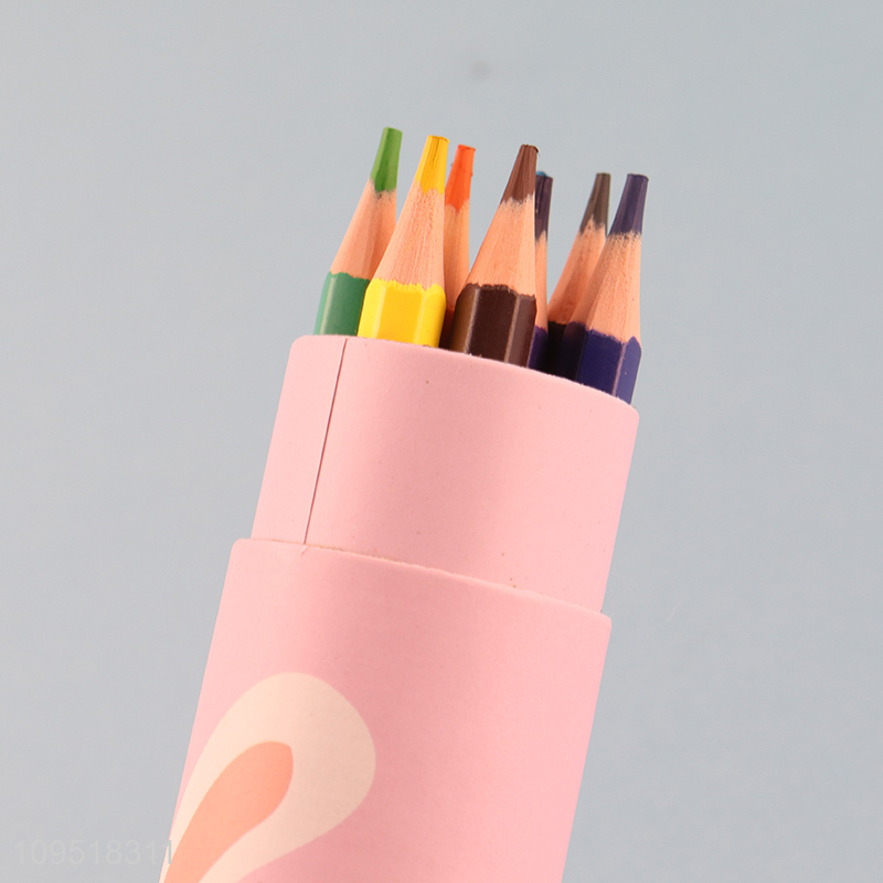 Hot sale colored pencil set with pencil sharpener