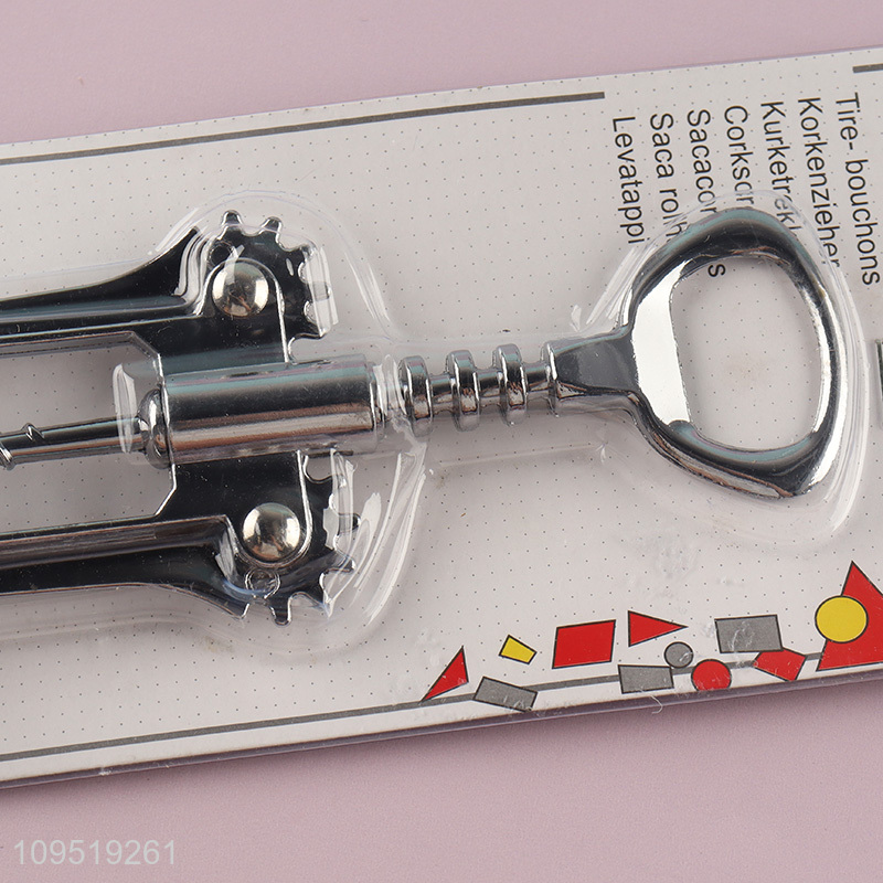 China factory metal wine bottle opener corkscrew for sale