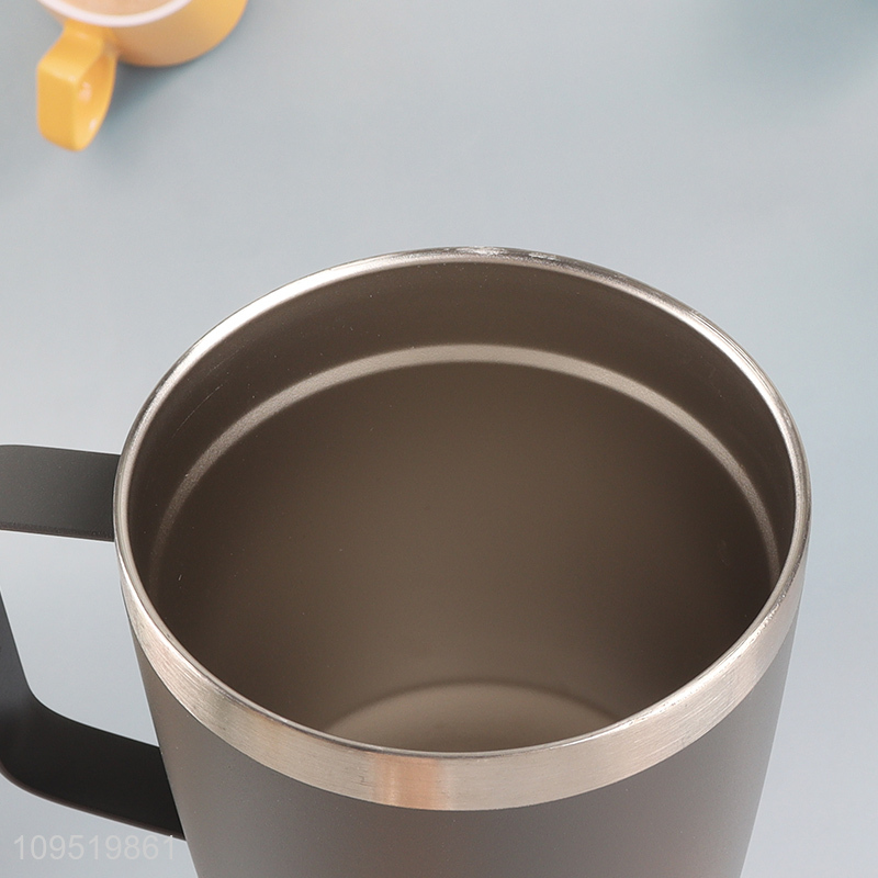 Good price stainless steel water cup with straw