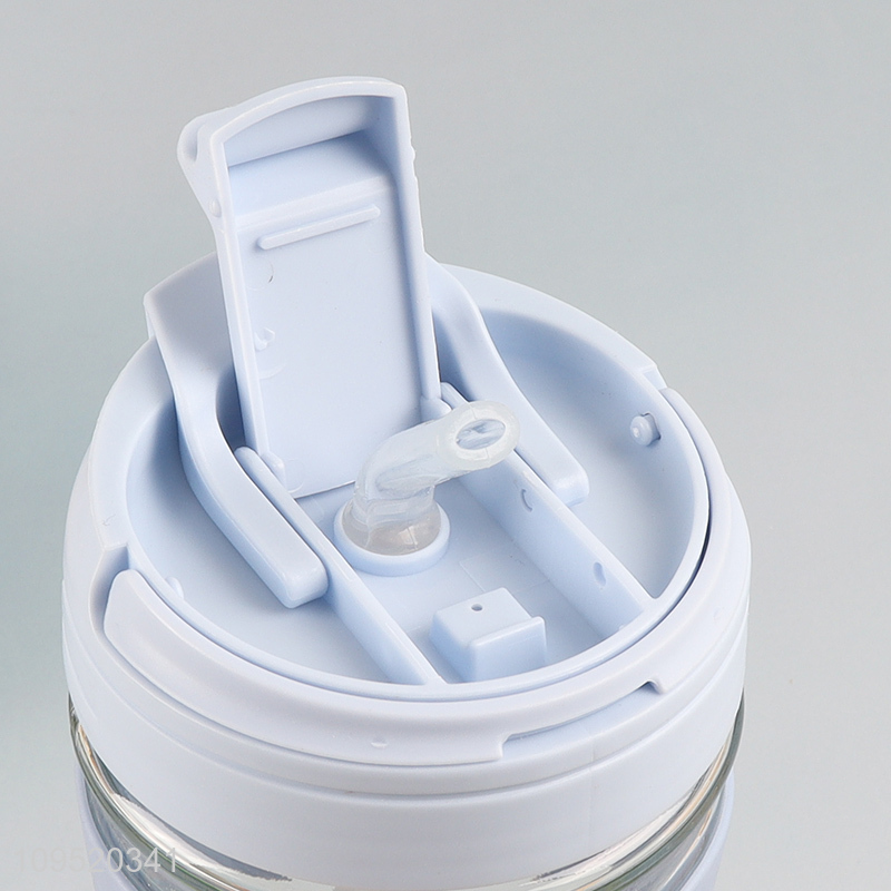 Hot selling portable glass water cup coffee cup