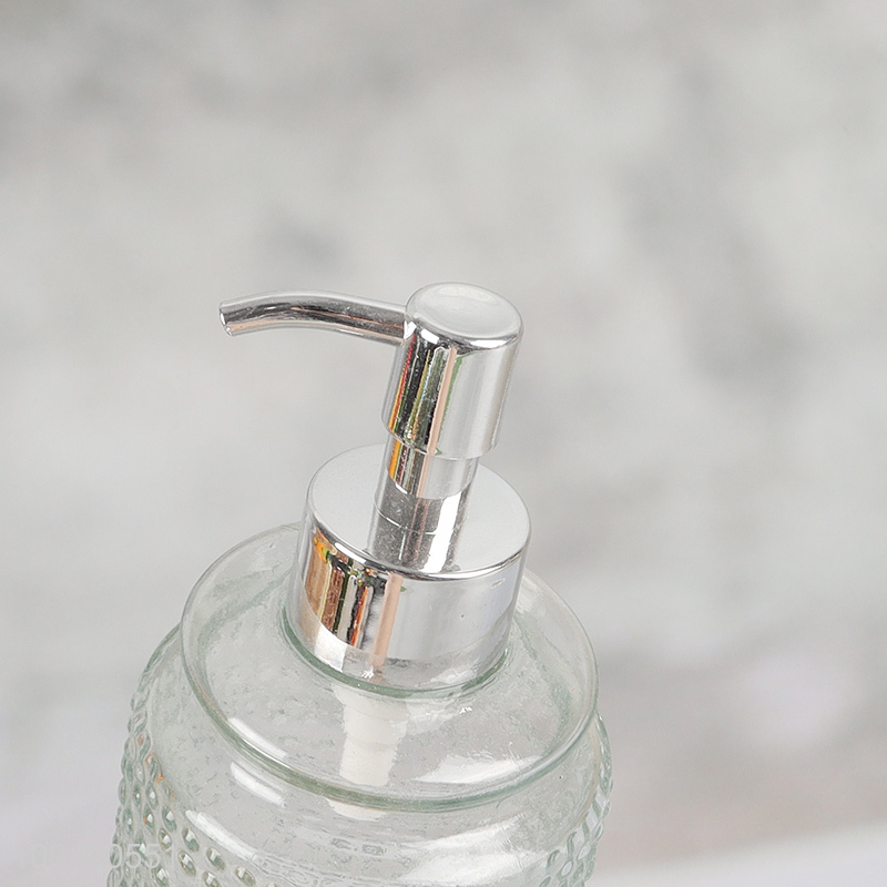 Factory supply press pump soap liquid bottle for sale