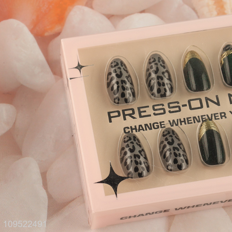 Top selling 30pcs fake nail set fake nail kit