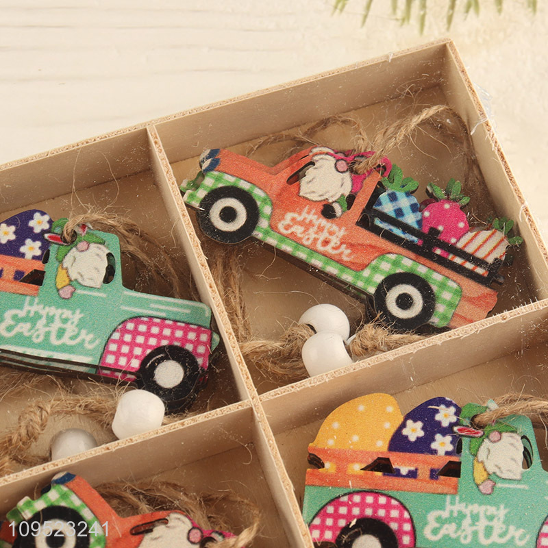 Top quality wooden festival hanging ornament for decoration