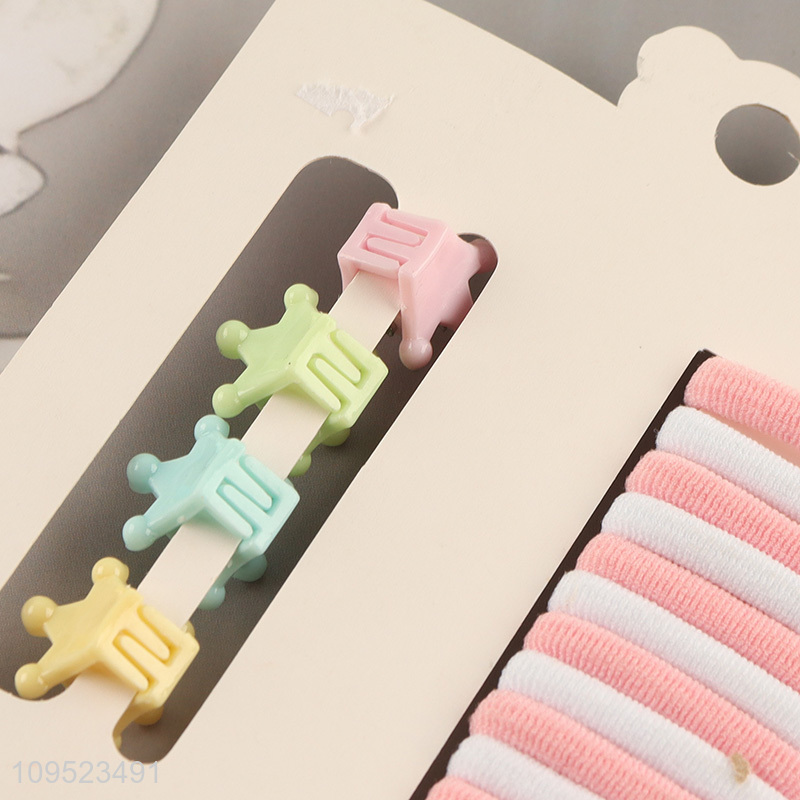 China wholesale cute hair accessories hair decoration set