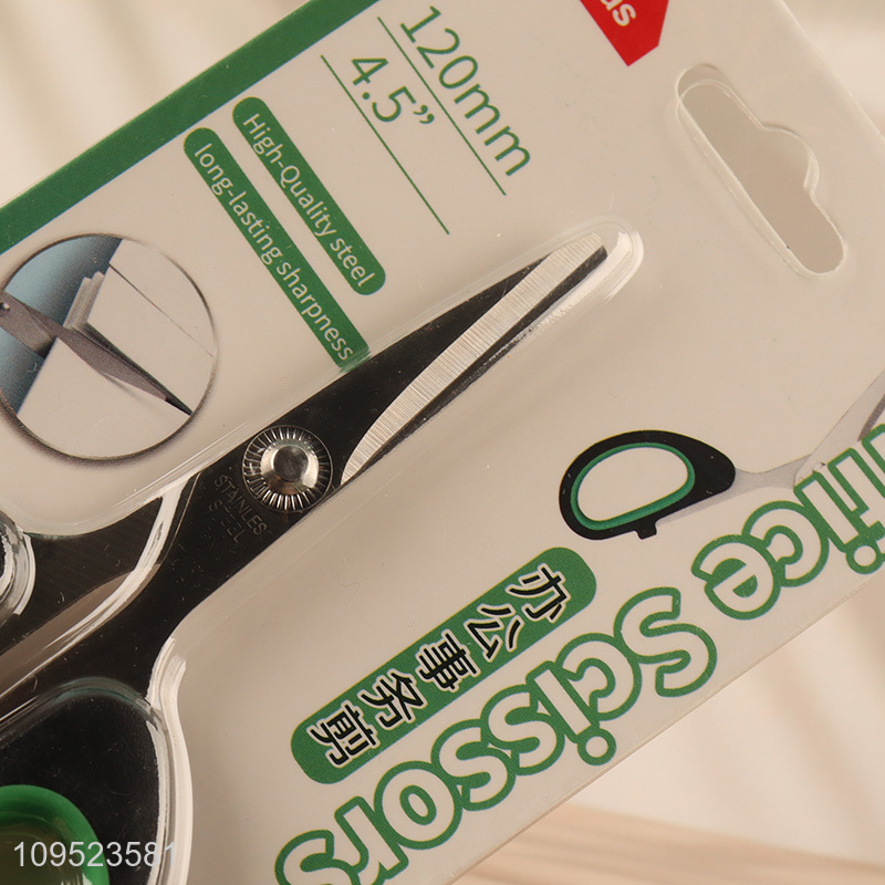 New arrival 4.5 inch school office scissors for sale