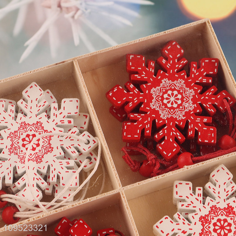 Online wholesale snowflakes christmas hanging ornament for decor