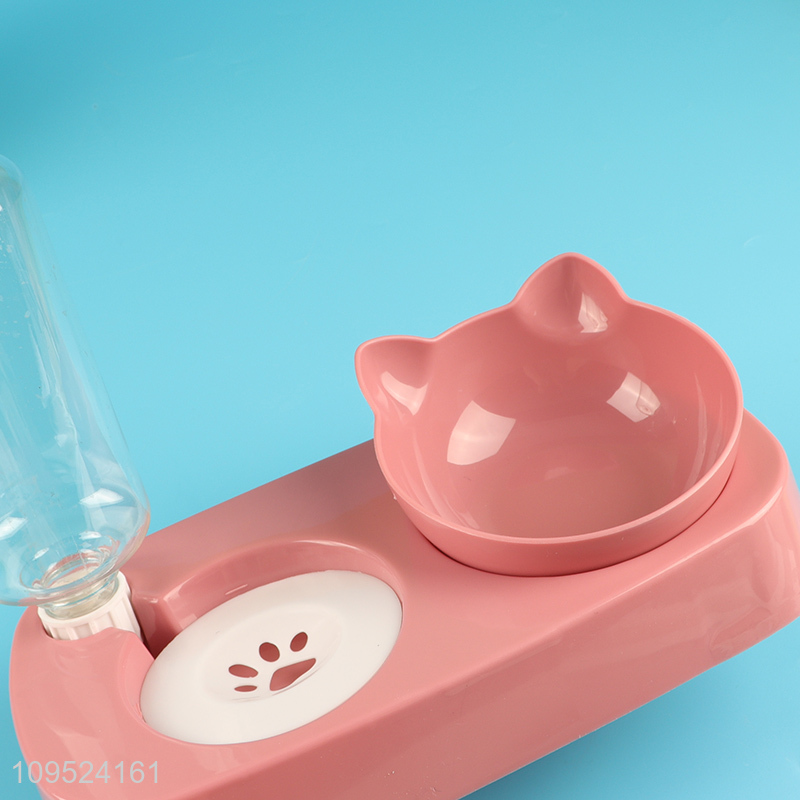Best quality pet drinking bottle cat feeding bowl