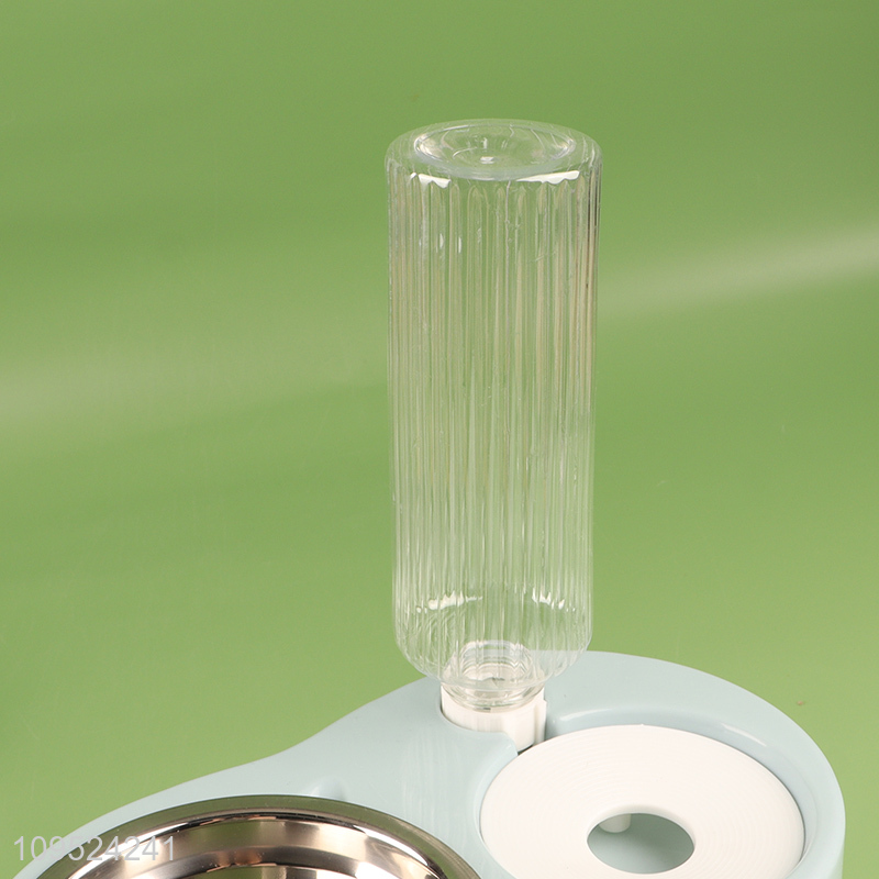Top products cute cat ear pet food feeding bowl