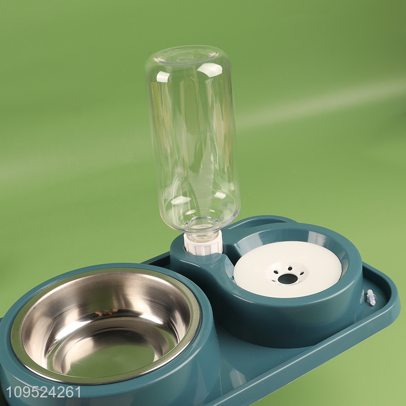 Low price suction cup pet food bowl