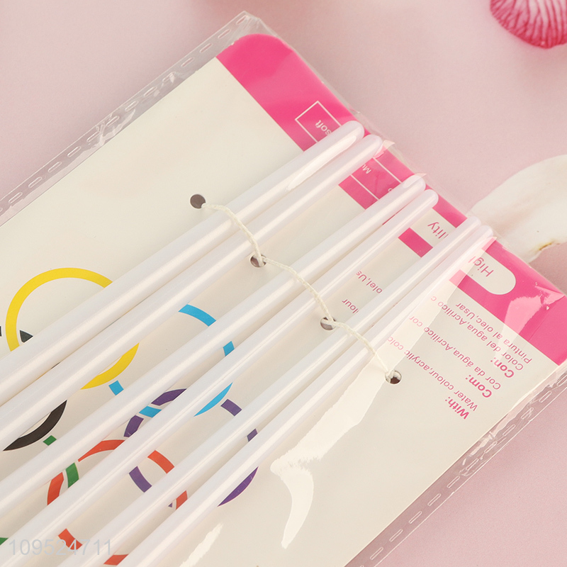 Good quality 6pcs art painting brush kit