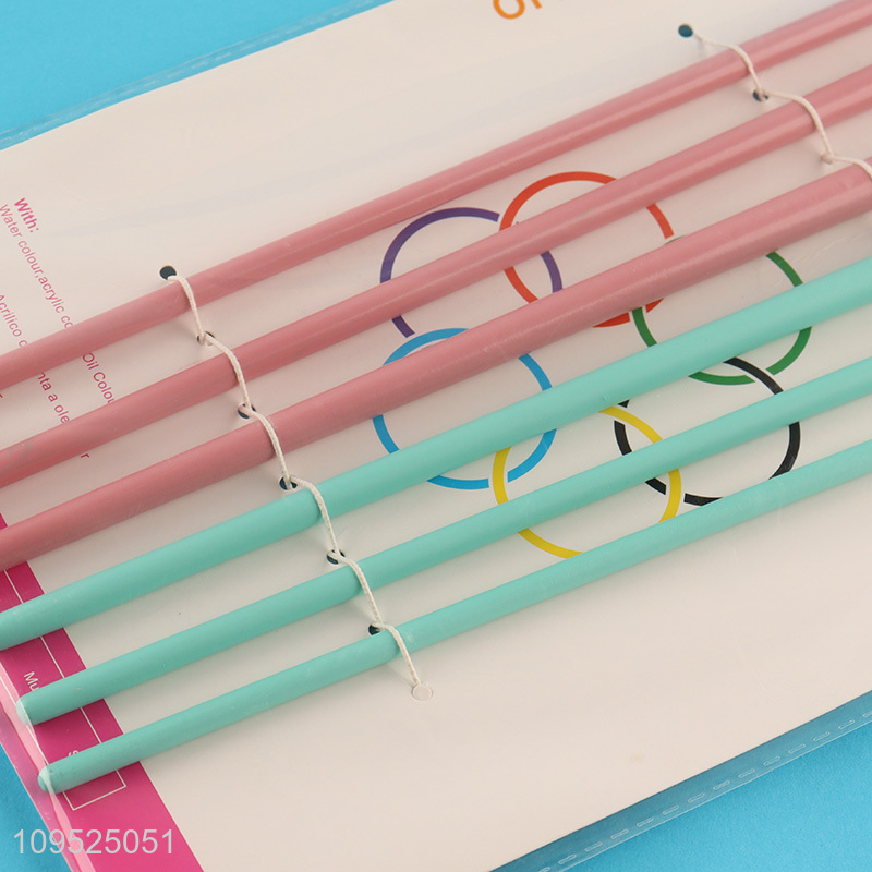 Top quality 6pcs art painting brush kit