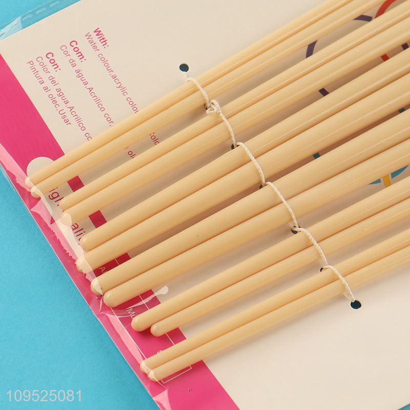 Good quality 12pcs professional drawing paint brush set