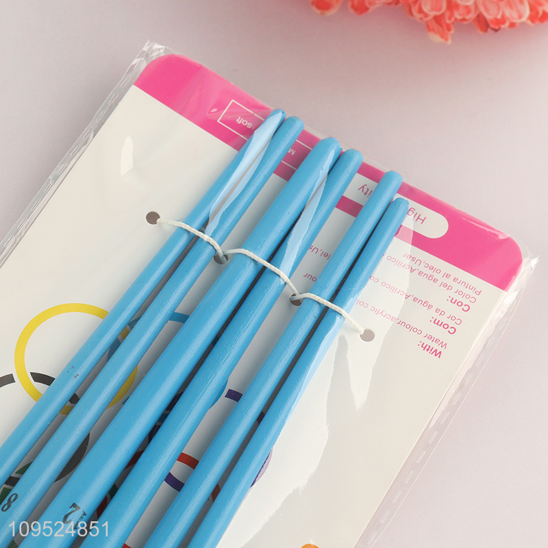 Top products 6pcs art painting brush kit for sale