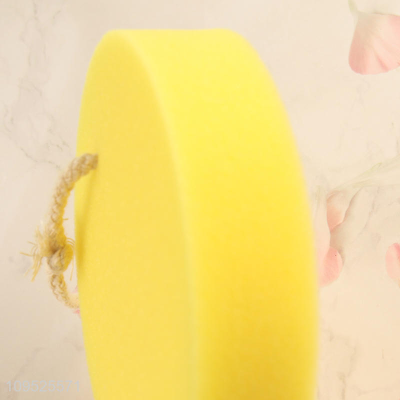 China wholesale round bath sponge shower sponge
