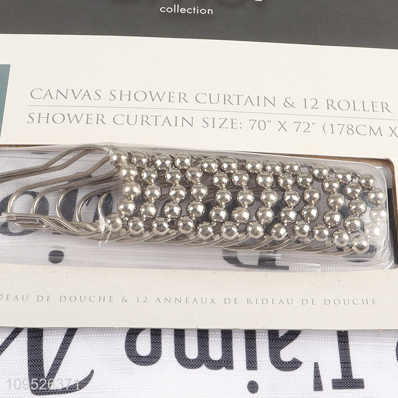 Hot Sale Decorative Shower Curtain Set