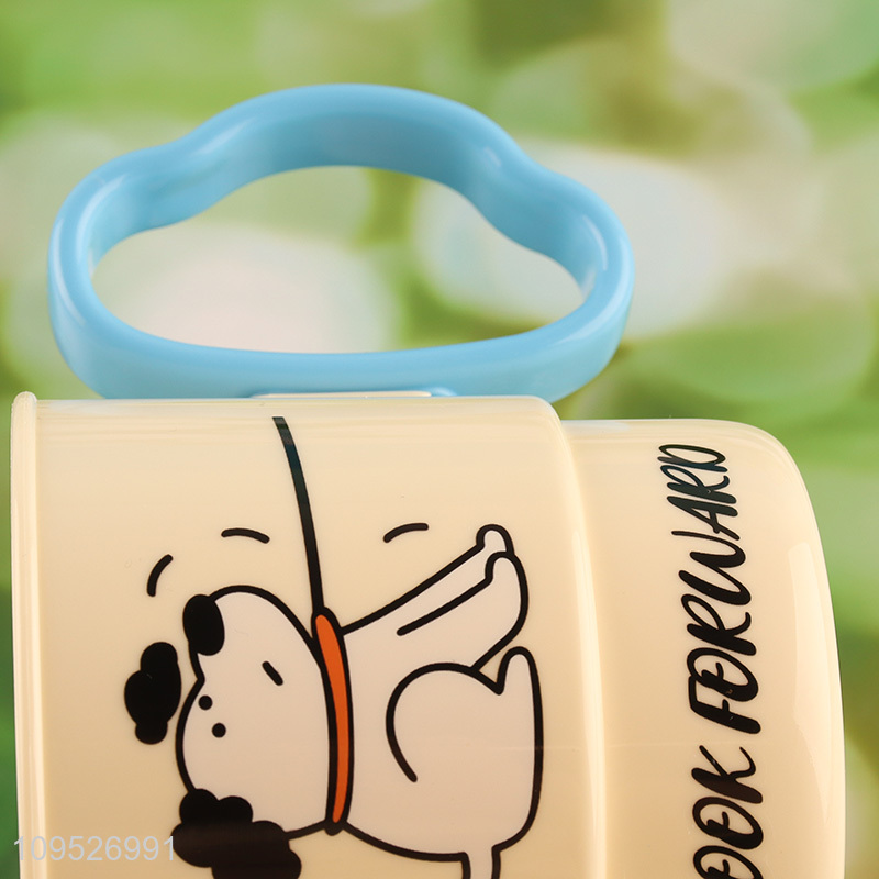 China wholesale plastic puppy mouthwash cup with handle