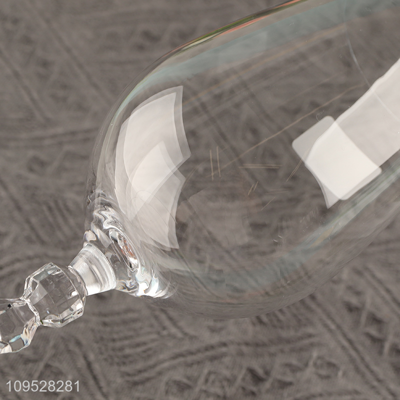 Top sale clear glass champagne cup goblet cup wholesale