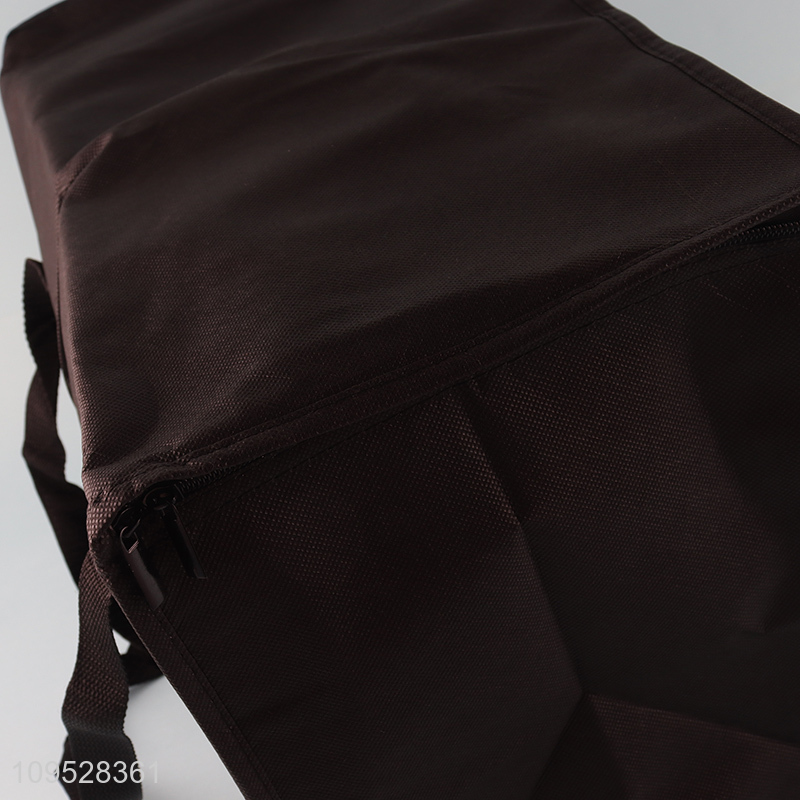 Hot selling black non-woven cooler bag