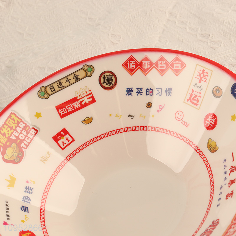 New arrival melamine bowl unbreakable noodle bowl