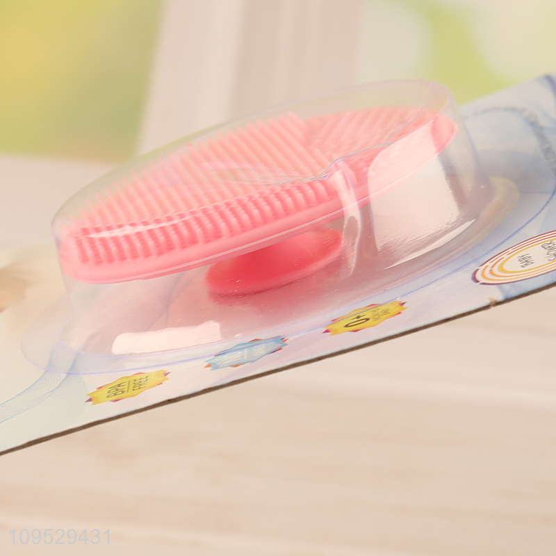 Hot Sale Soft Silicone Hair Brush For Baby