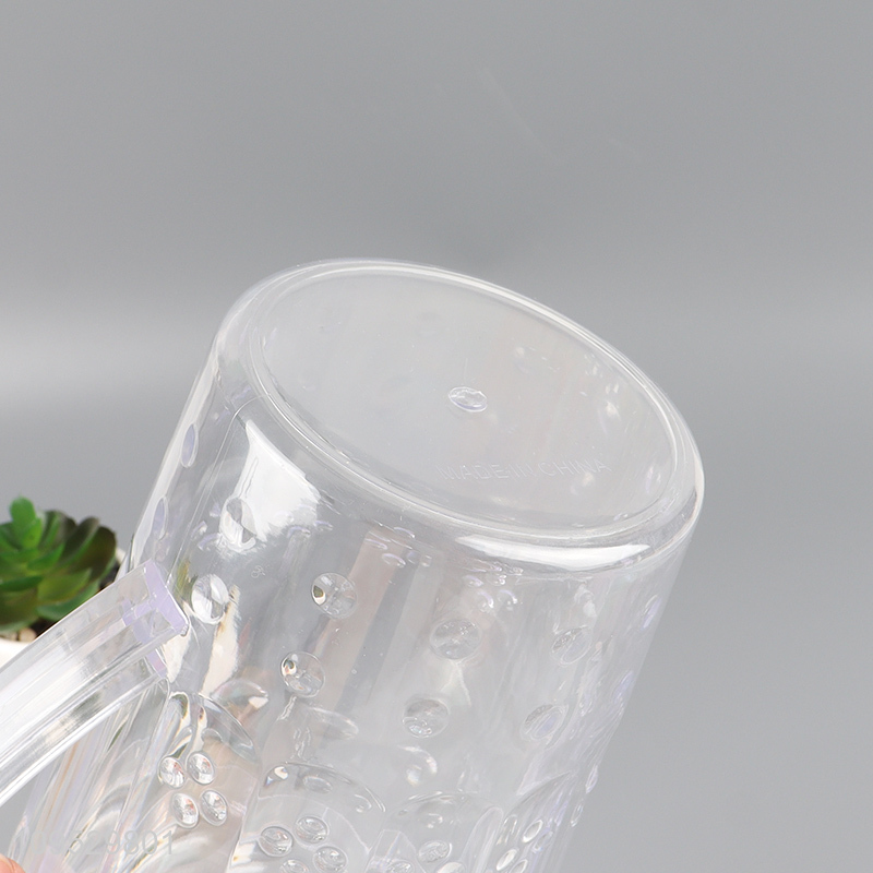 Hot products clear cold water jug plastic cup set
