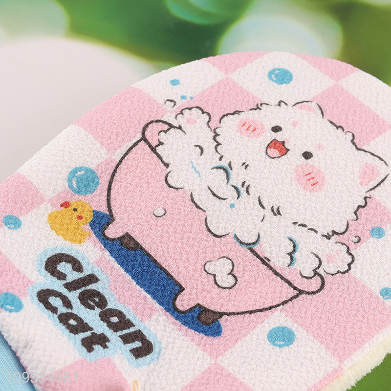 Hot sale exfoliating bath gloves for daily use