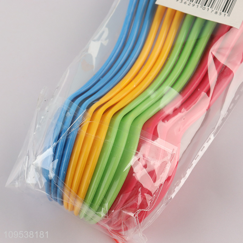 Latest products multicolor plastic spoon for cutlery
