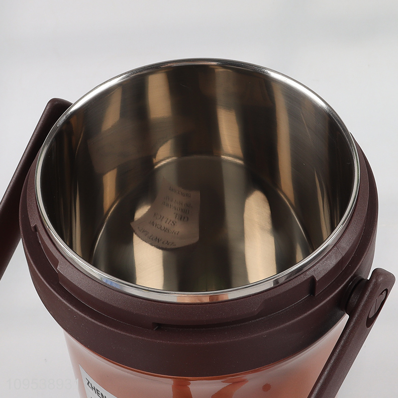 Hot selling portable vacuum thermal food container
