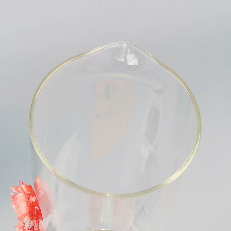Top products clear glass water jug with handle