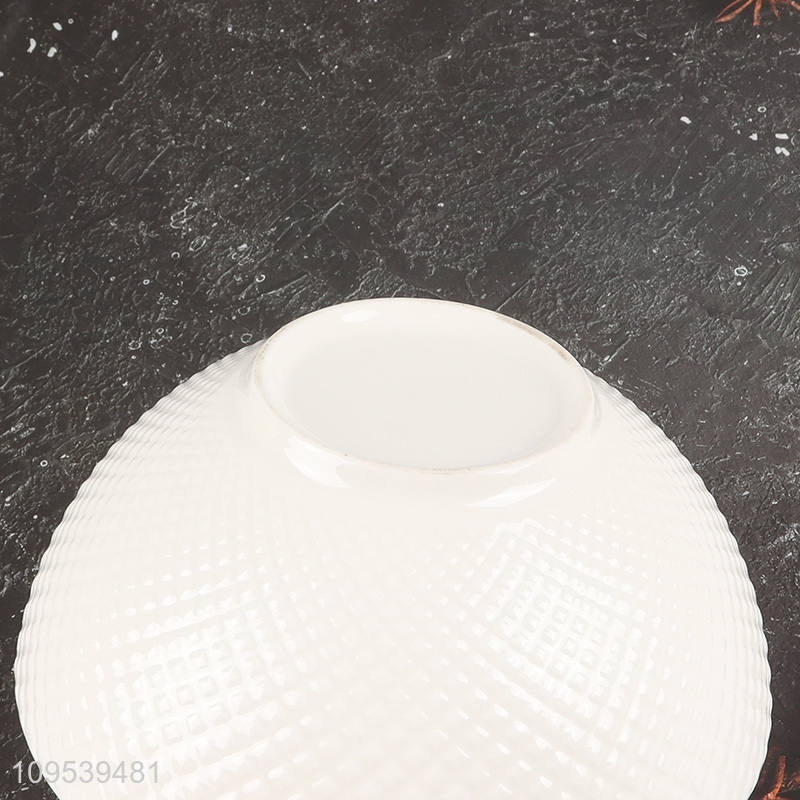 China factory round ceramic tableware bowl for sale