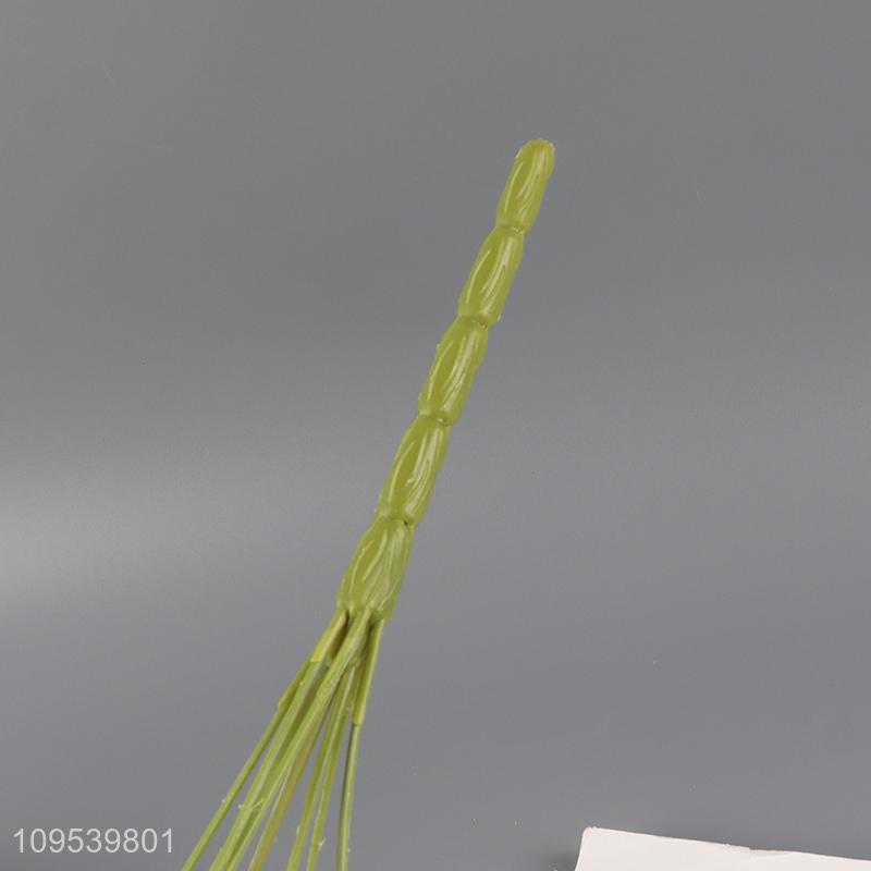 Fashion 9 Heads Artificial Champagne Dahlia Bouquet Fake Flower