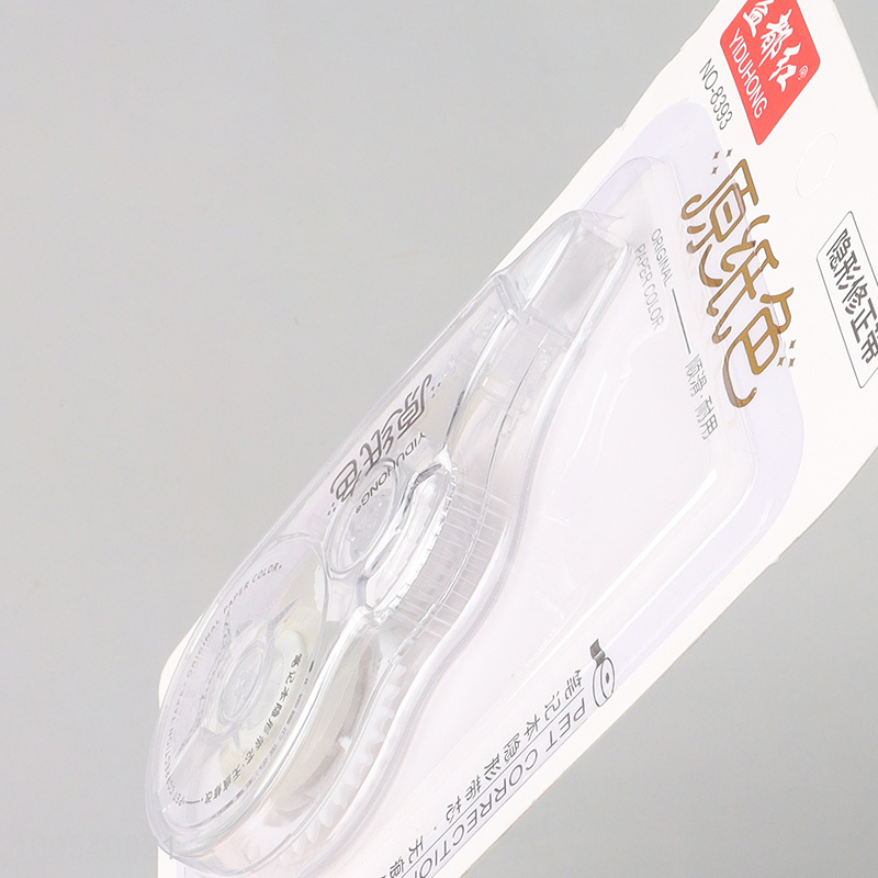 China wholesale smooth PET stationery correction tape