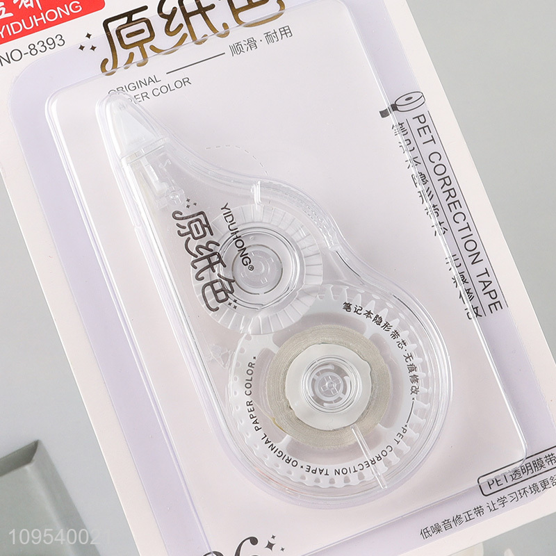 China wholesale smooth PET stationery correction tape