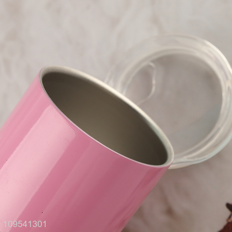 Factory direct sale car stainless steel water cup with lid
